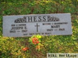 Joseph E Hess