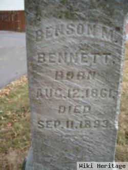 Benson M. Bennett