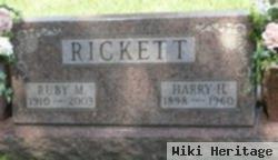 Ruby M. Rickett