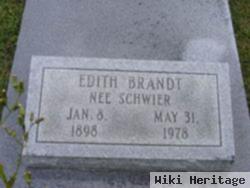 Edith Schwier Brandt