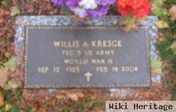 William A Kresge