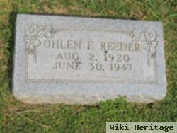 Ohlen Franklin Reeder