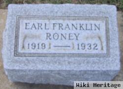 Earl Franklin Roney