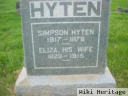 Elizabeth "eliza" Boyd Hyten