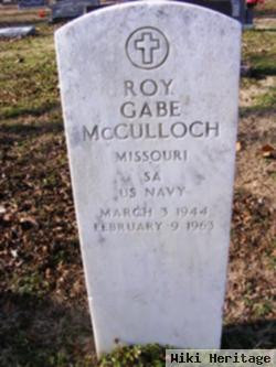 Roy Gabe Mcculloch, Jr