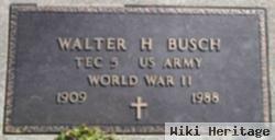 Walter H Busch