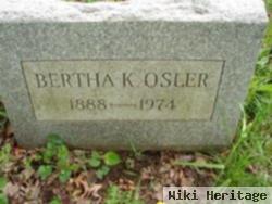 Bertha Keshner Osler