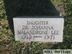 Dr Johanna Malandrone Lee