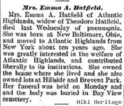 Emma A Hatfield