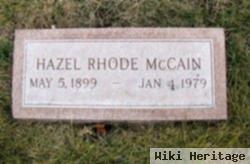 Hazel Rhode Mccain