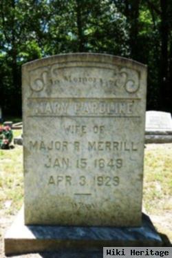 Mary Caroline Merrill