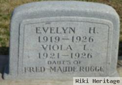 Evelyn H Rogge