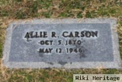 Allie R. Hunter Carson