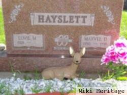 Lovie M. Hayslett