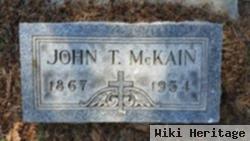 John T Mckain