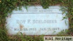 Roy Franklin Schlosser