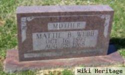 Mattie B. White Webb