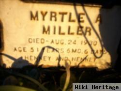 Myrtle A Miller