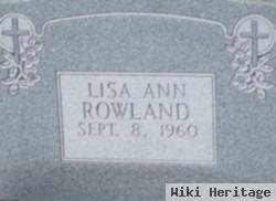 Lisa Ann Rowland