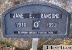 Jane E. Ransome