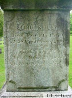 Betsey Harmon Ridley