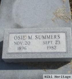 Osie M. Summers