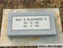 Paul D Blackwood, Ii