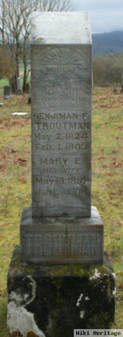 Benjamin Franklin "frank" Troutman