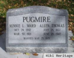 Minnie L Ward Pugmire
