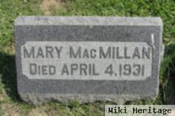 Mary Macmillan