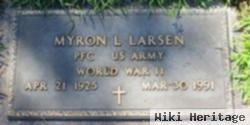 Pfc Myron L Larsen