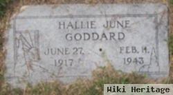 Hallie June Goddard