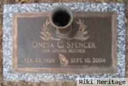 Oneta Cayce Hodge Spencer