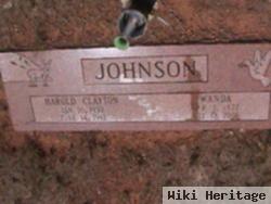 Harold Clayton Johnson