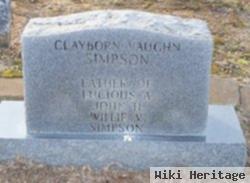 Clayborn Vaughn Simpson