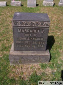 Margaret B Knauer