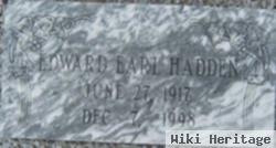 Edward Earl Hadden