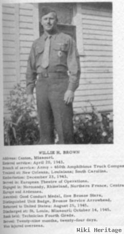 Willie Harold Brown