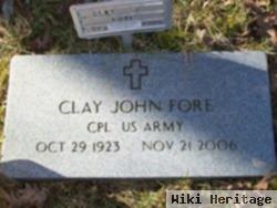 Clay J Fore