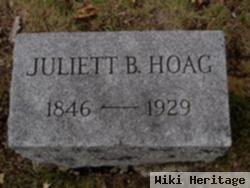 Juliett B Hoag