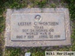 Lester C Worthen