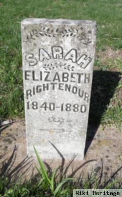 Sarah Elizabeth Giles Rightenour