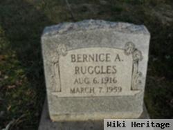 Bernice A. Ruggles