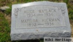 Alice Watlack
