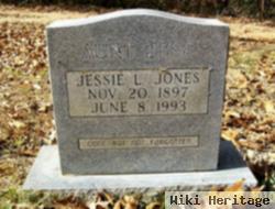 Jessie L. "aunt Jess" Jones