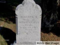 Alverta R Weaver