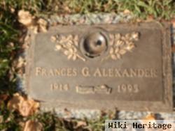 Frances G Alexander