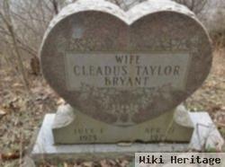 Cleadus Taylor (Wife) Bryant