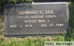 Edward Clarence "ted" Lee