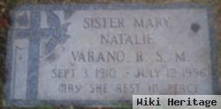 Sr Mary Natalie Varano